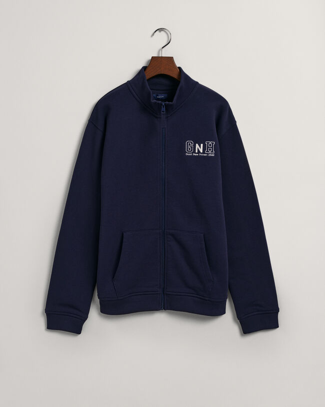 Sweat-shirt zippé GANT New Haven Teens