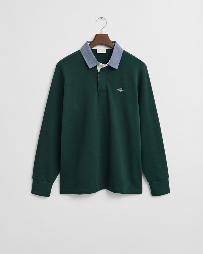 Heavy Rugger avec col en chambray