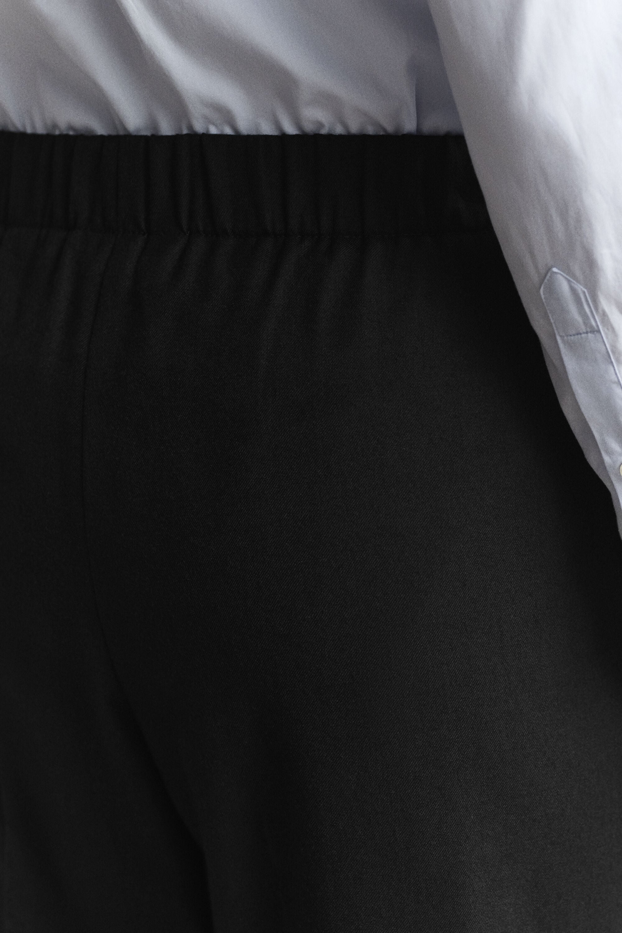 Pantalon en laine mélangée