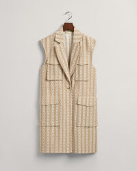 Gilet Chain Jacquard