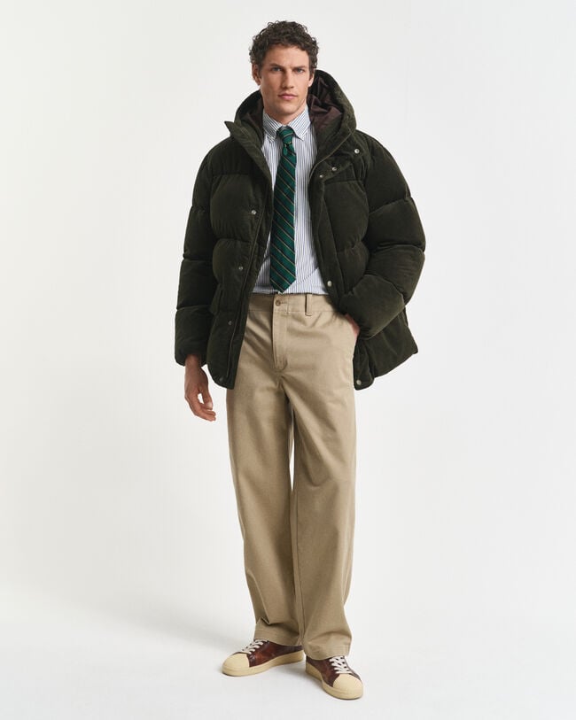 Chemise coupe regular en popeline à rayures Classic