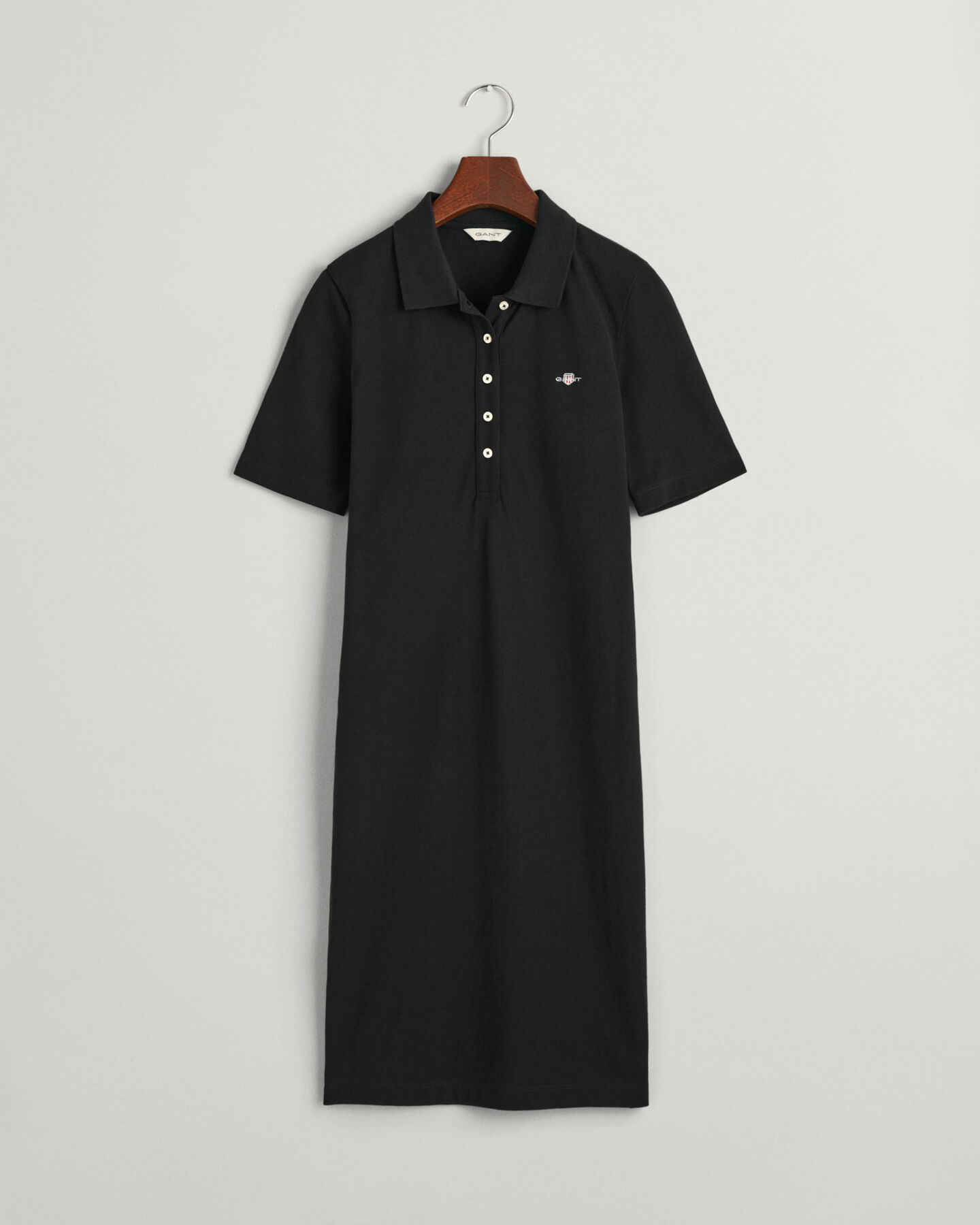 Robe polo en coton piqu&eacute; Shield