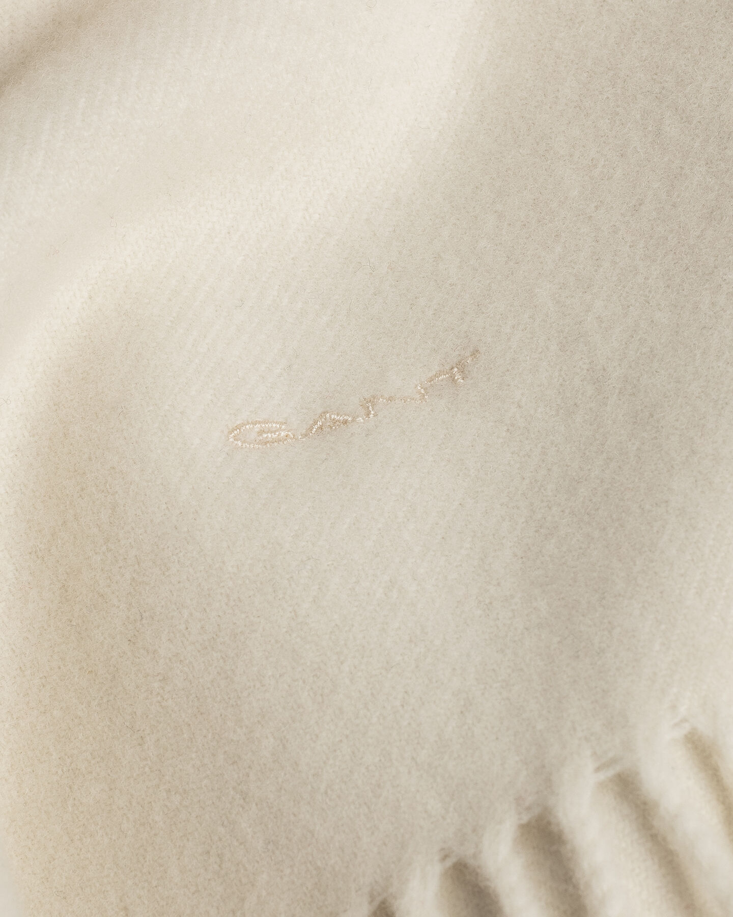 Écharpe en laine unie