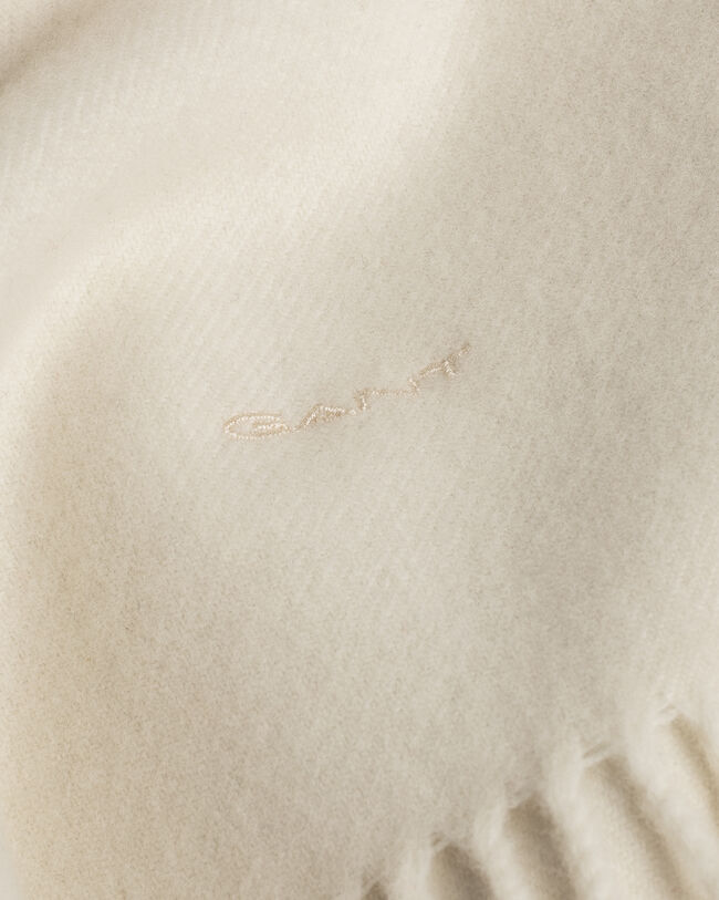 Écharpe en laine unie