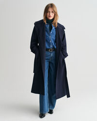 Trench-coat en laine