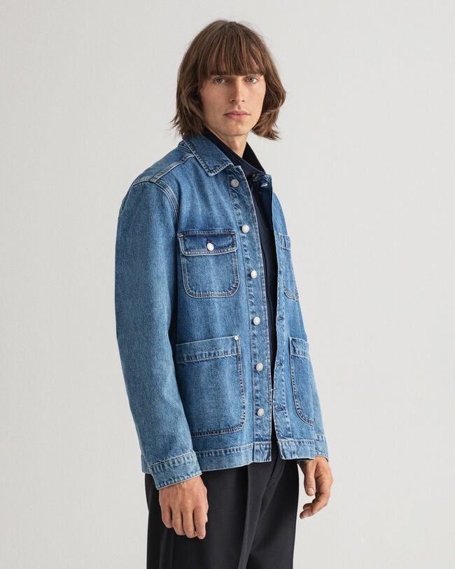 Surchemise en denim