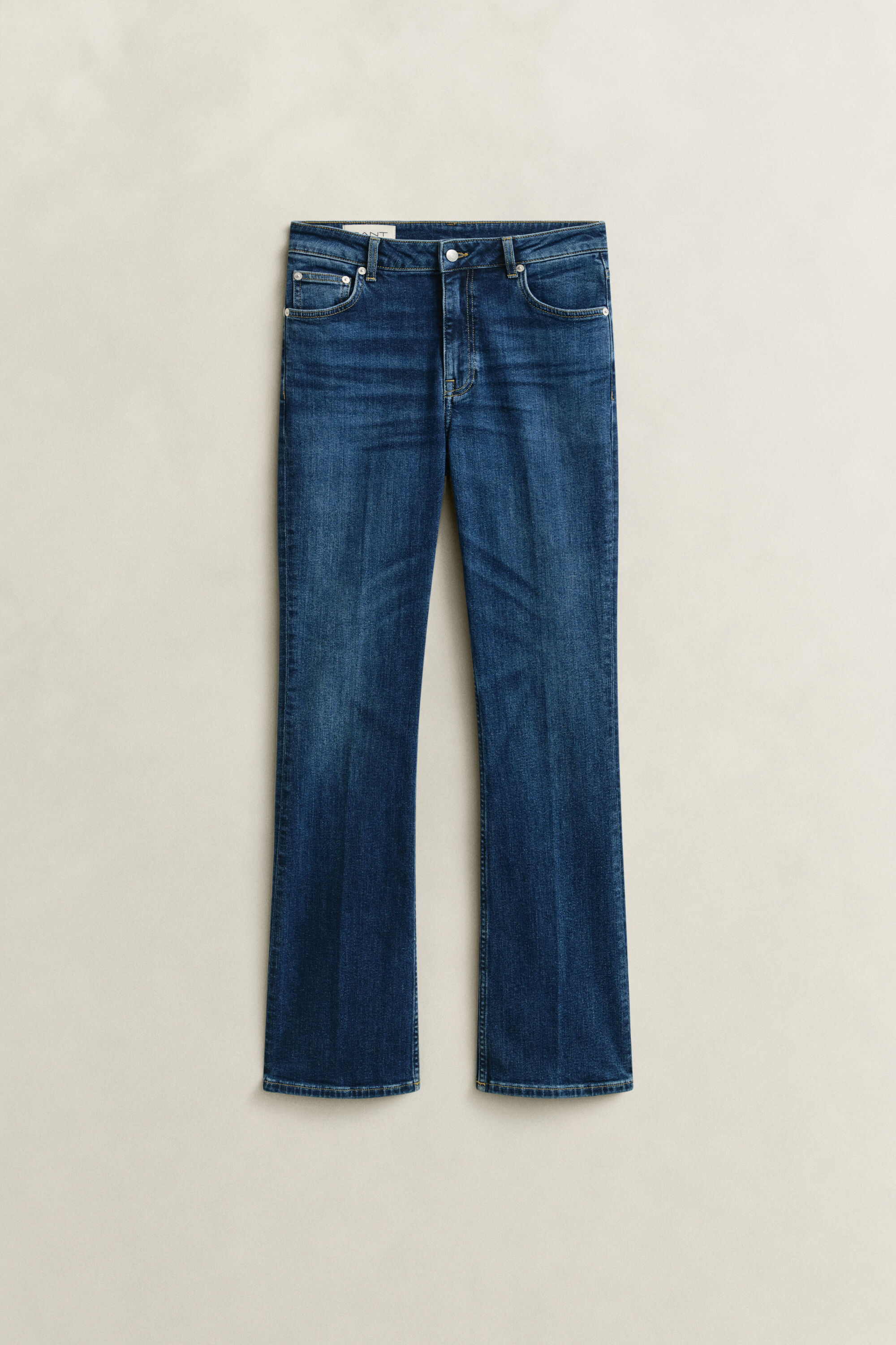 Jean stretch coupe slim évasé