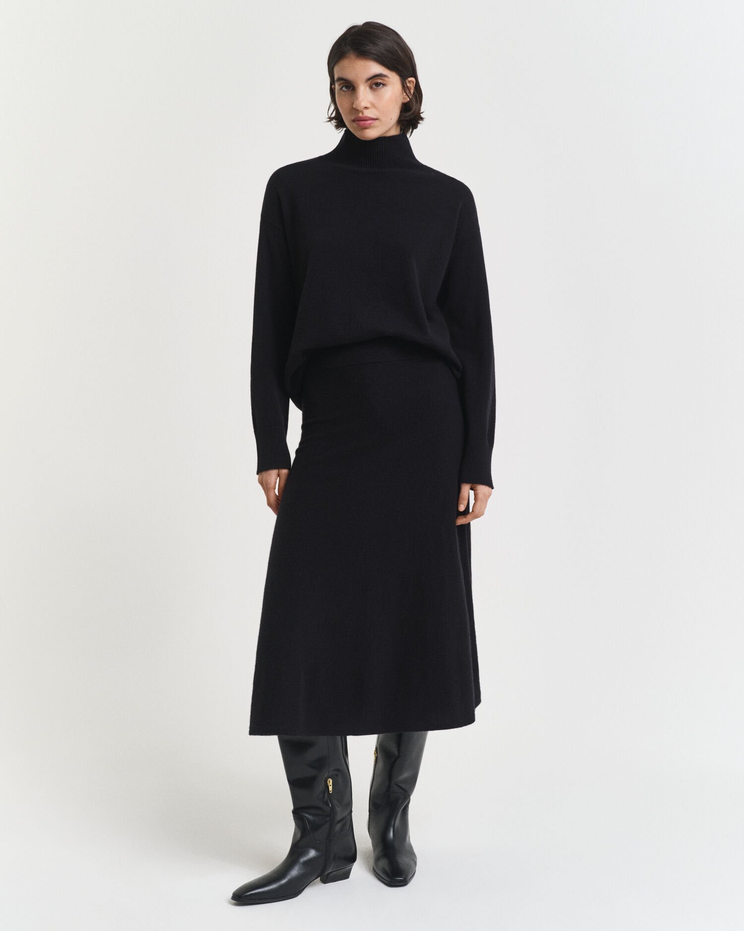 Jupe en laine d'agneau ultrafine