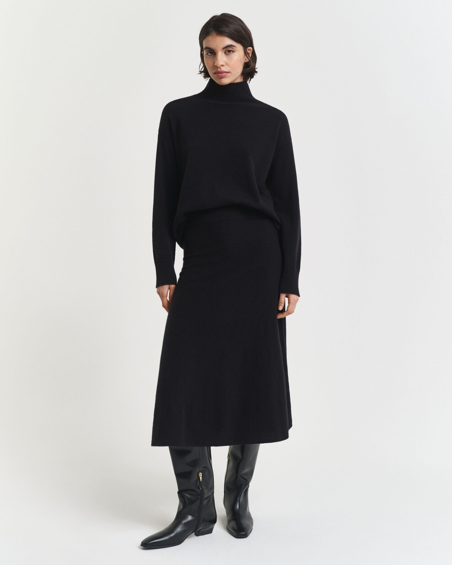 Jupe en laine d'agneau ultrafine