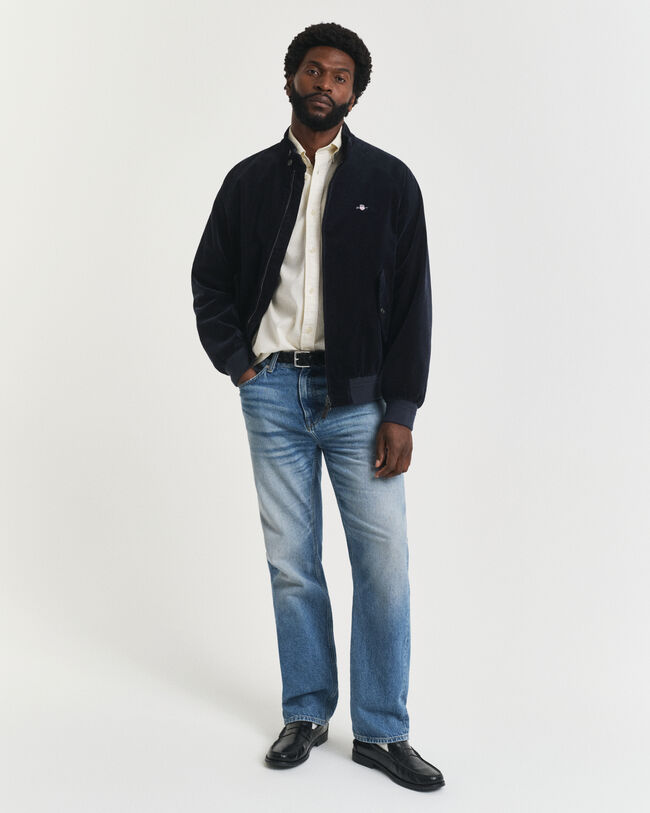 Veste en velours côtelé Harrington