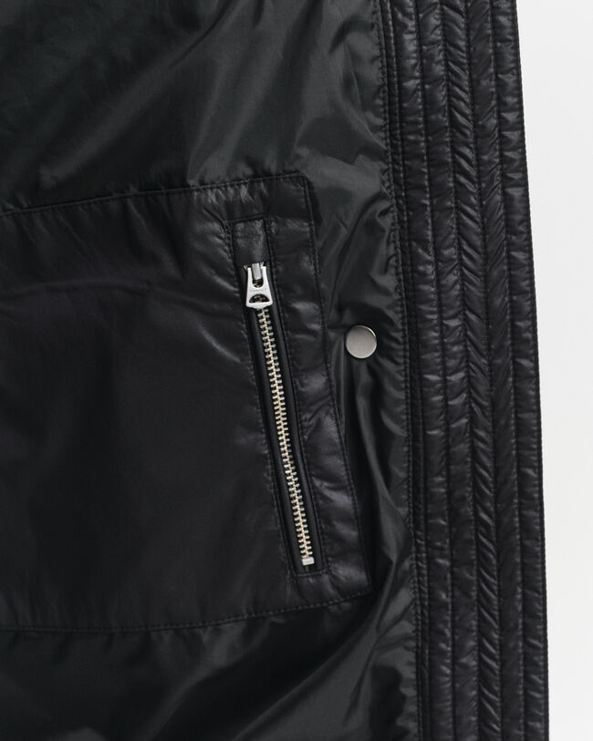 Manteau coupe décontractée en duvet