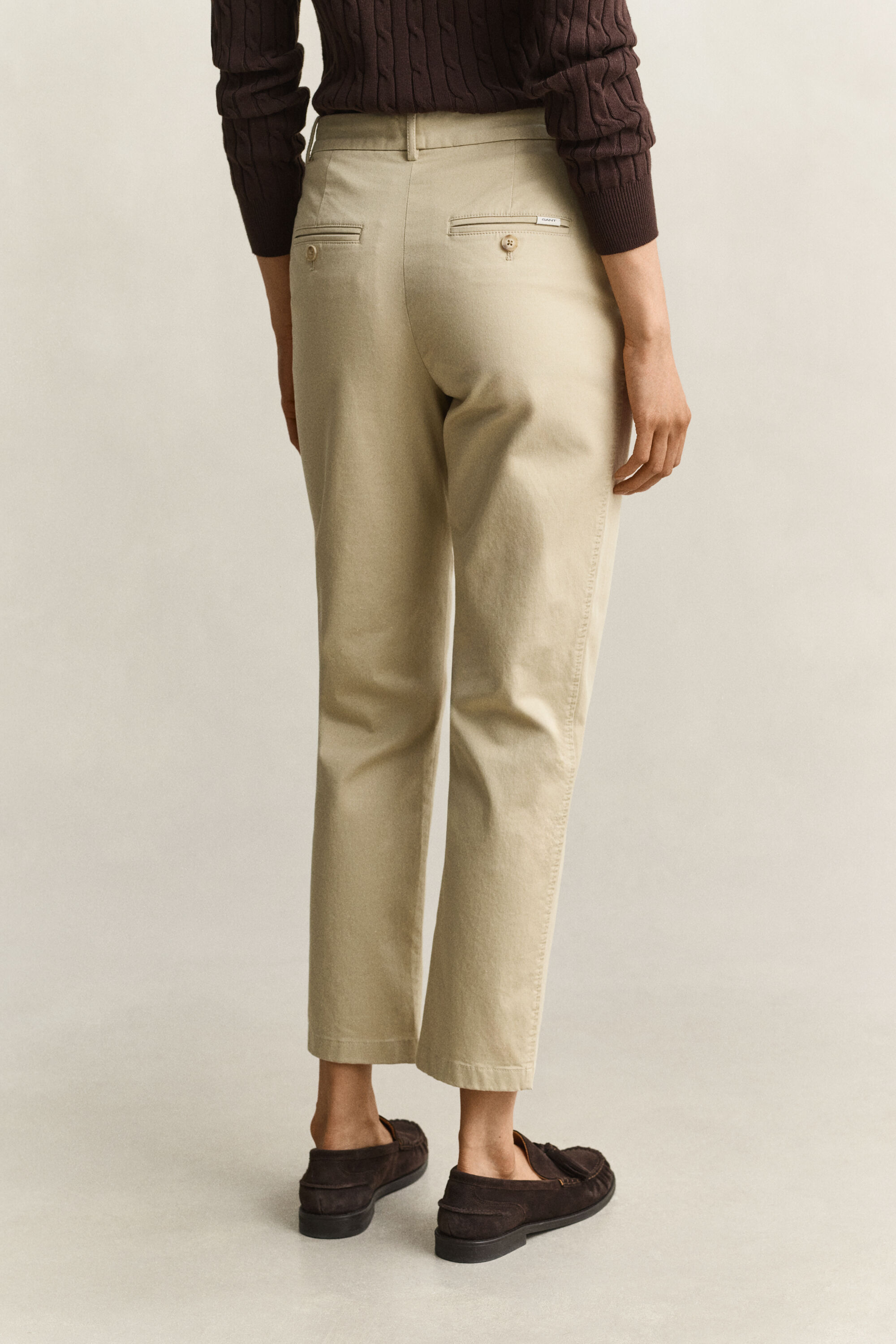 Pantalon chino slim classique