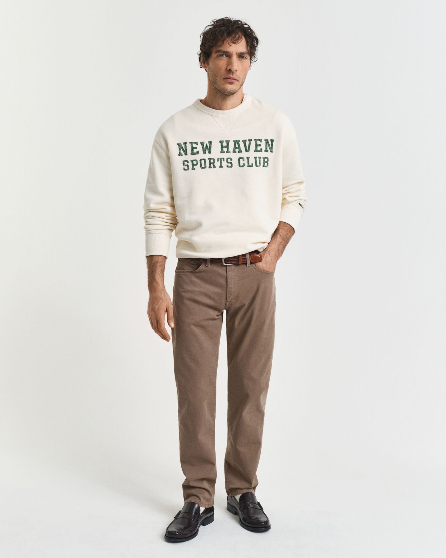 Jean coupe regular Desert