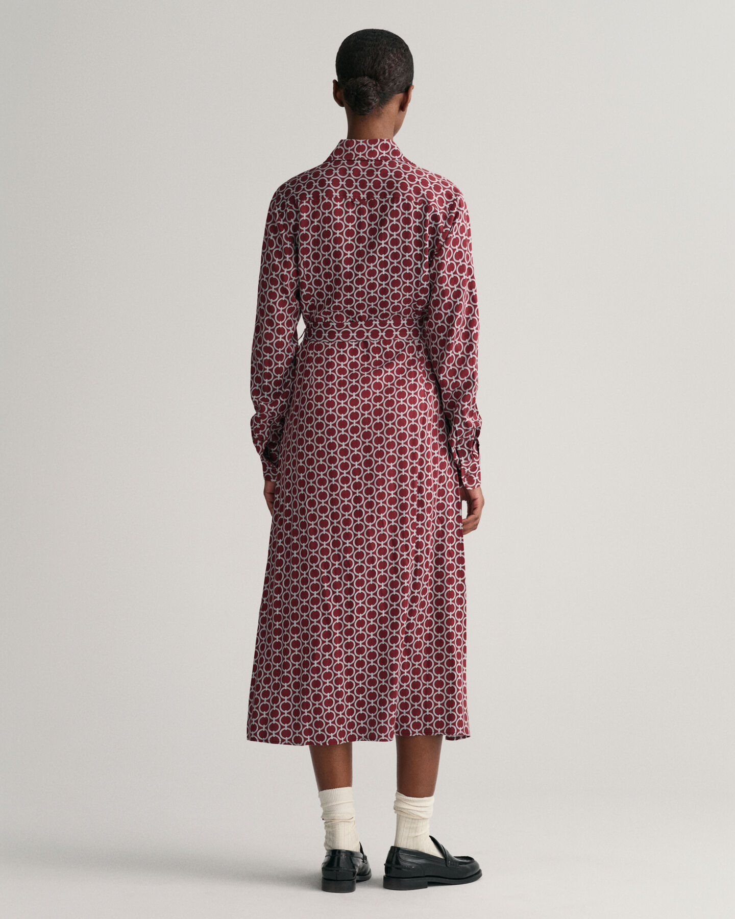 Robe-chemise slim fit Geometric