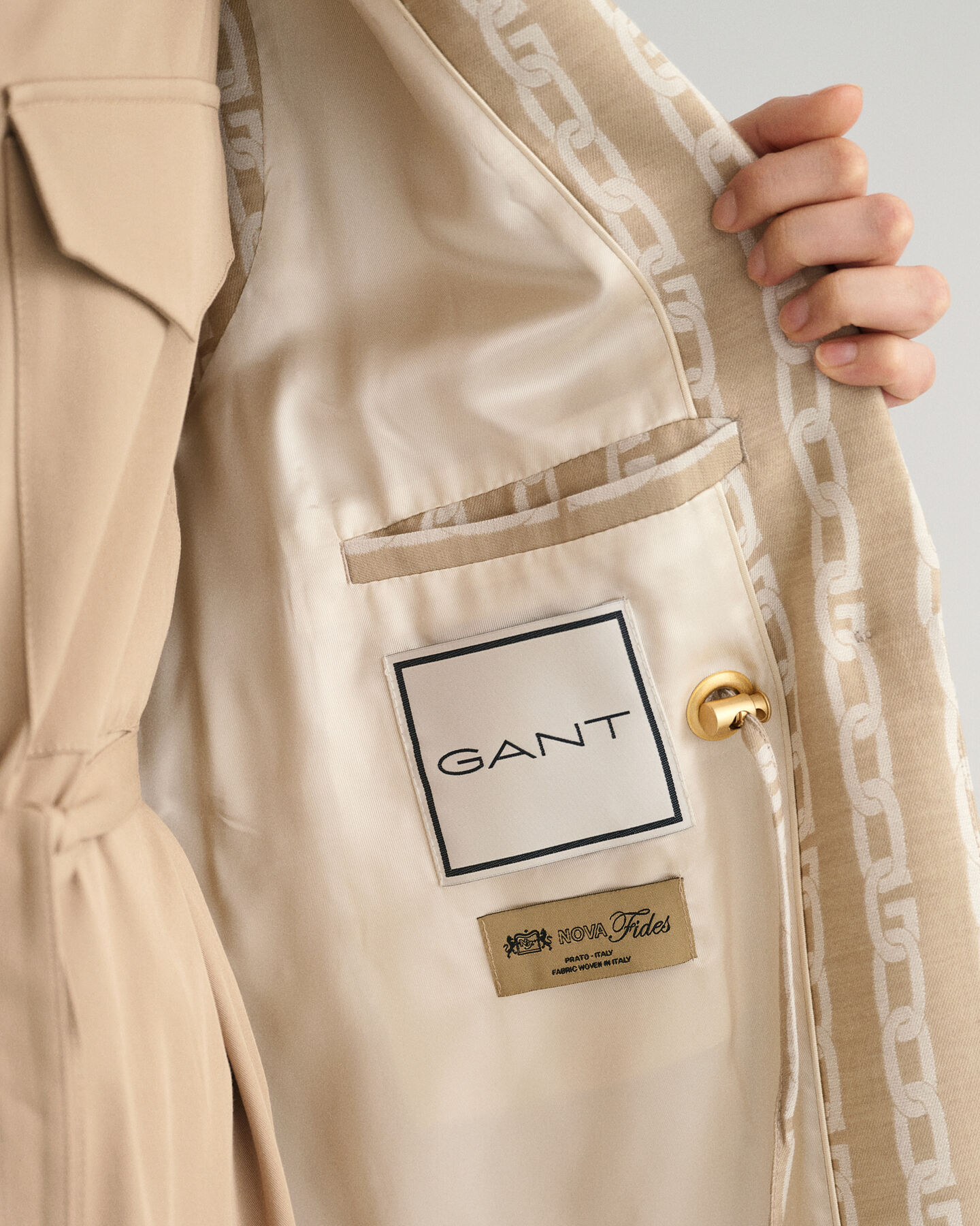 Gilet Chain Jacquard