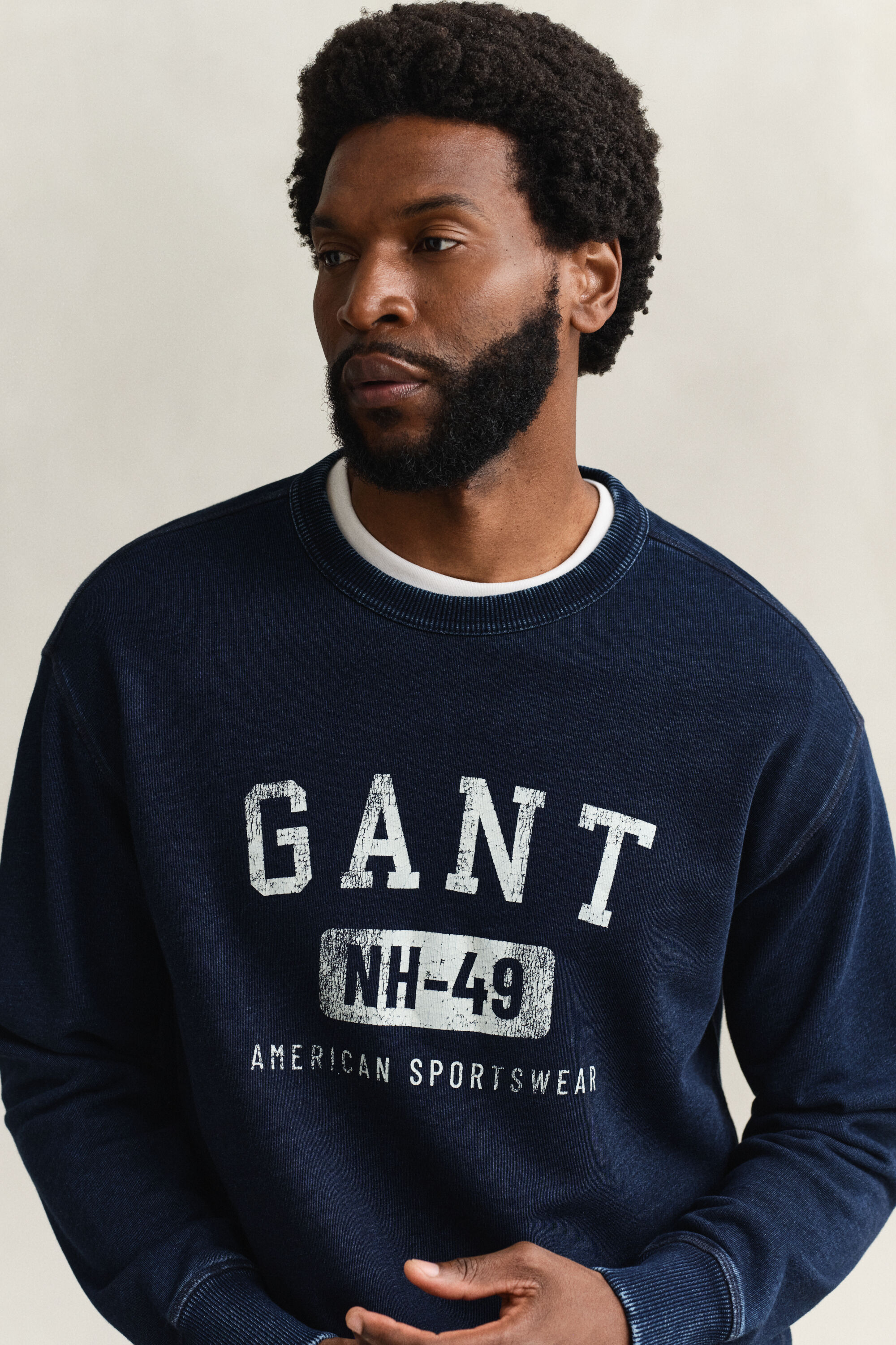 Sweat-shirt indigo