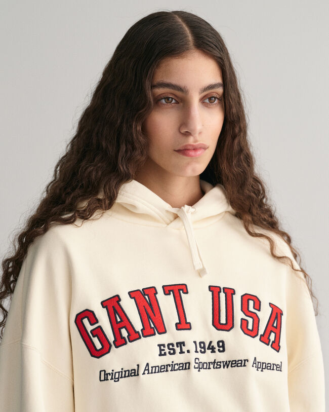 Sweat &agrave; capuche GANT USA