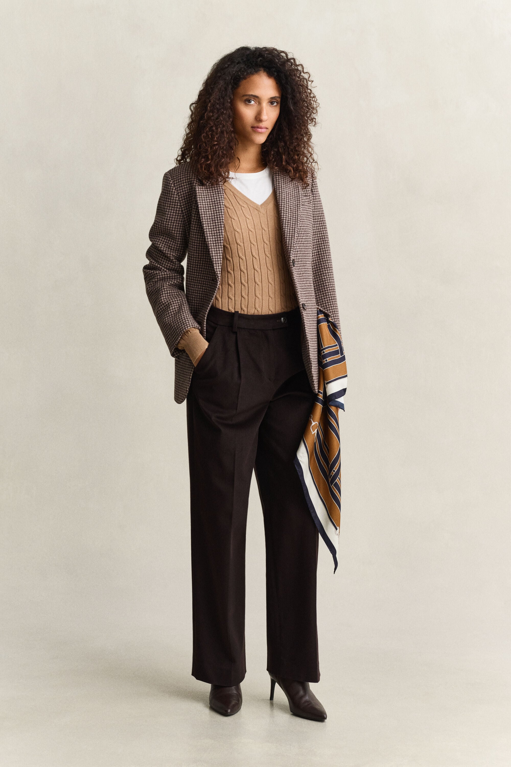 Pantalon en velours sergé