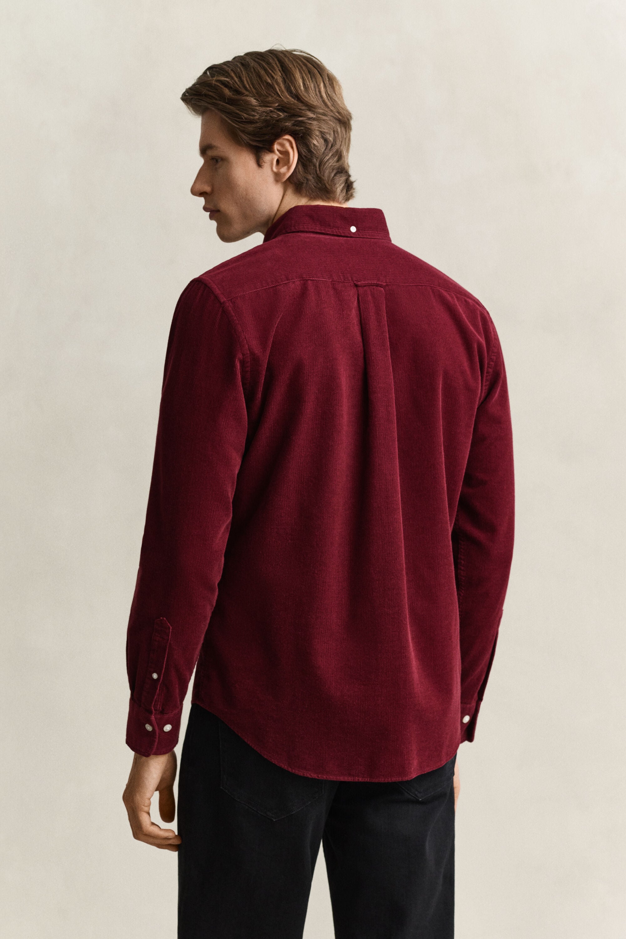 Chemise en velours côtelé
