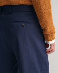 Short de costume en coton et lin