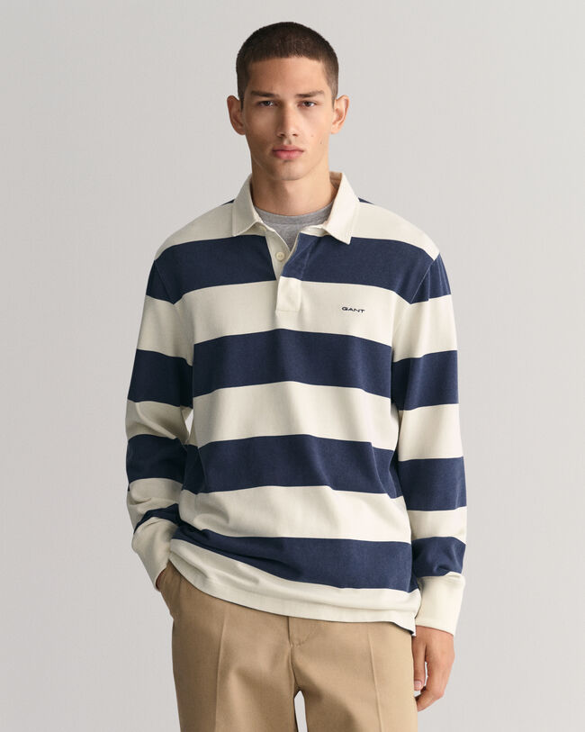 Heavy Rugger à rayures en colour-block