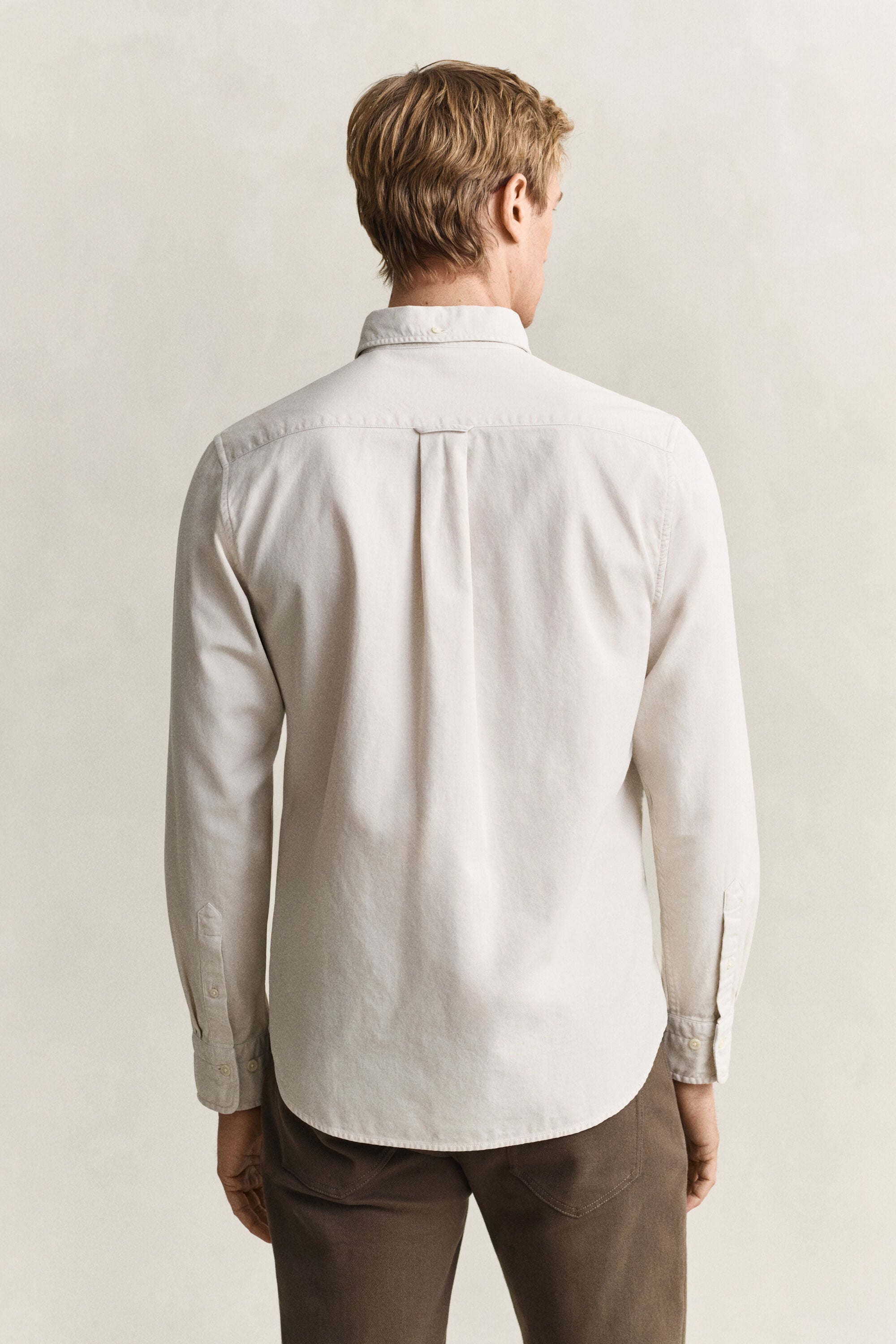 Chemise coupe regular en sergé