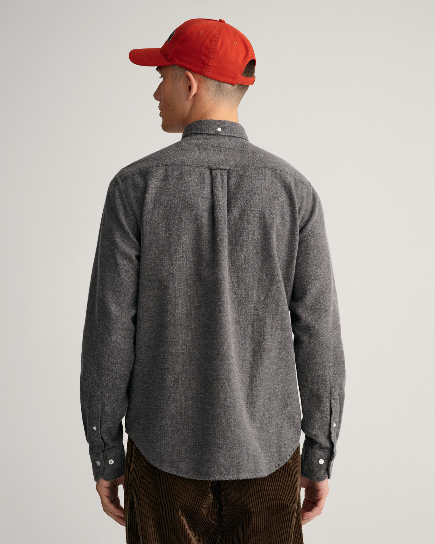 Chemise regular fit à chevrons