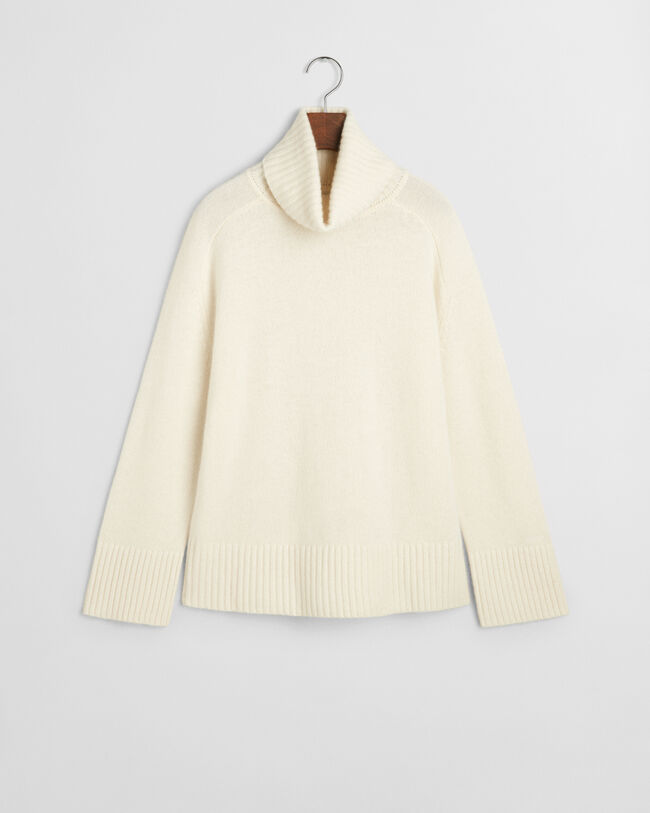 Pull col roulé en cachemire