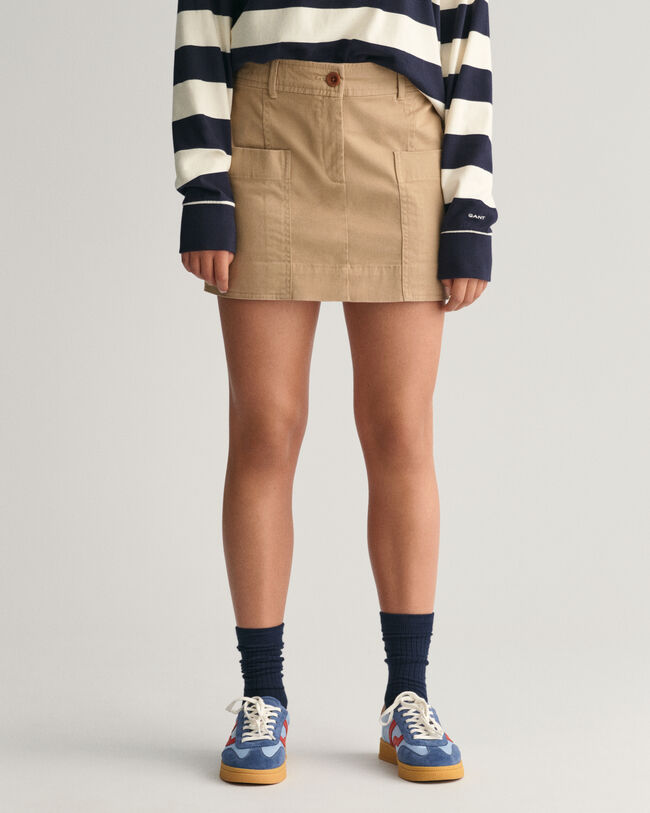 Mini-jupe chino Teen Girls