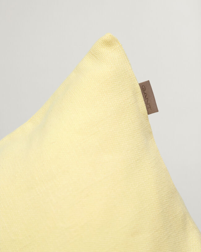 Housse de coussin Crest ton sur ton