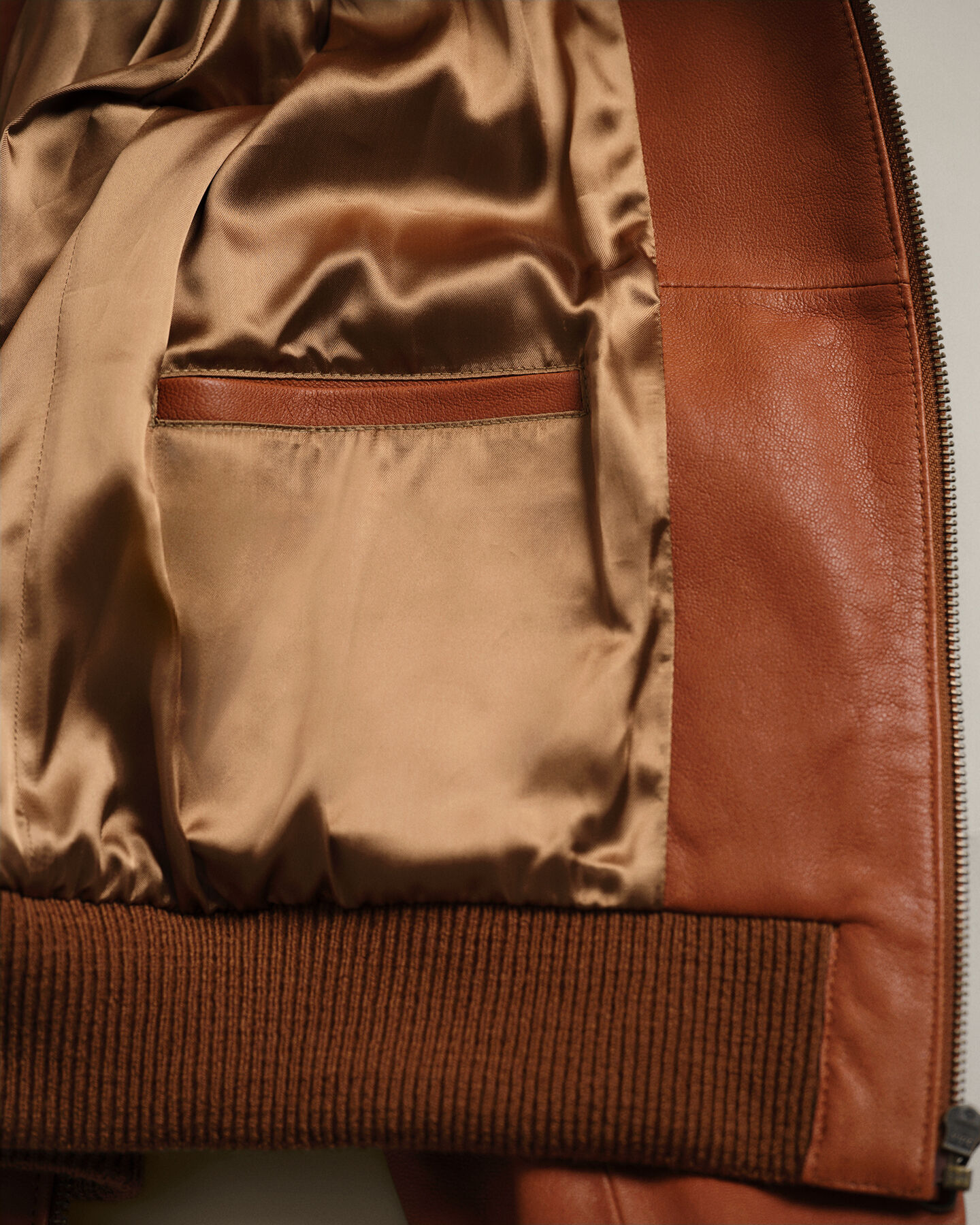 Veste en cuir Wrangler x GANT