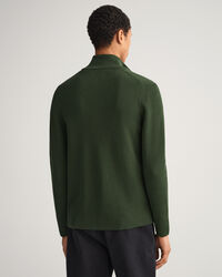 Pull zipp&eacute; c&ocirc;tel&eacute; Texture