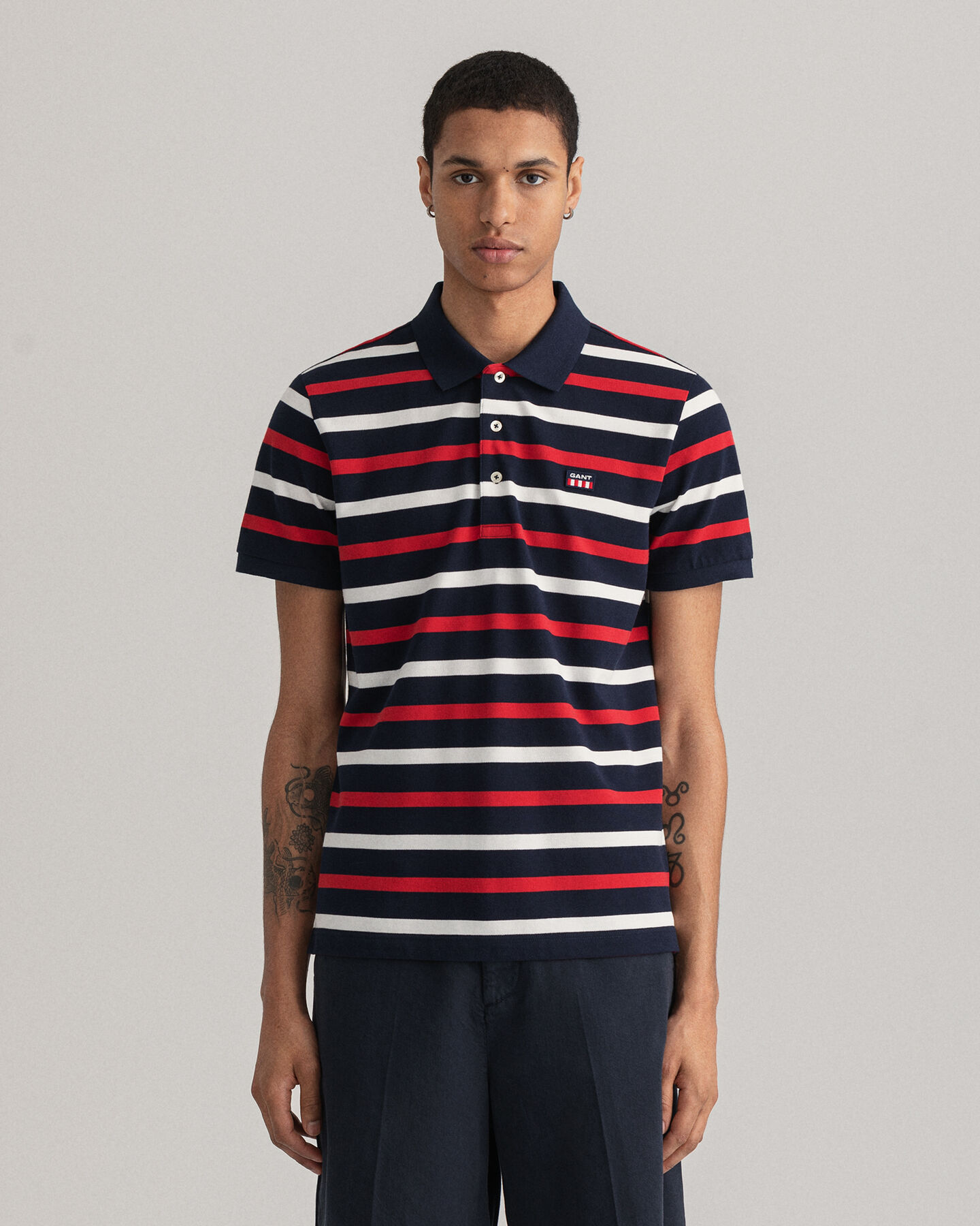 Polo Rugger Retro Flag