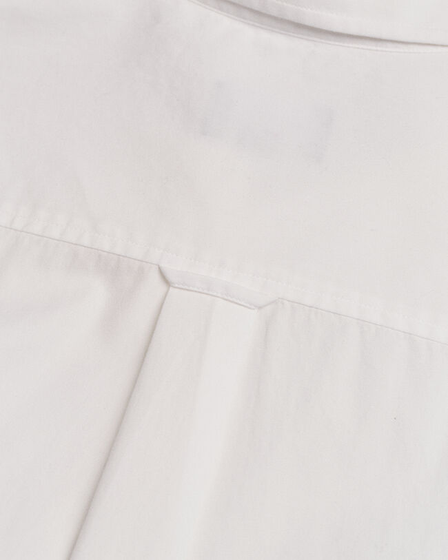 Chemise regular fit en popeline de coton