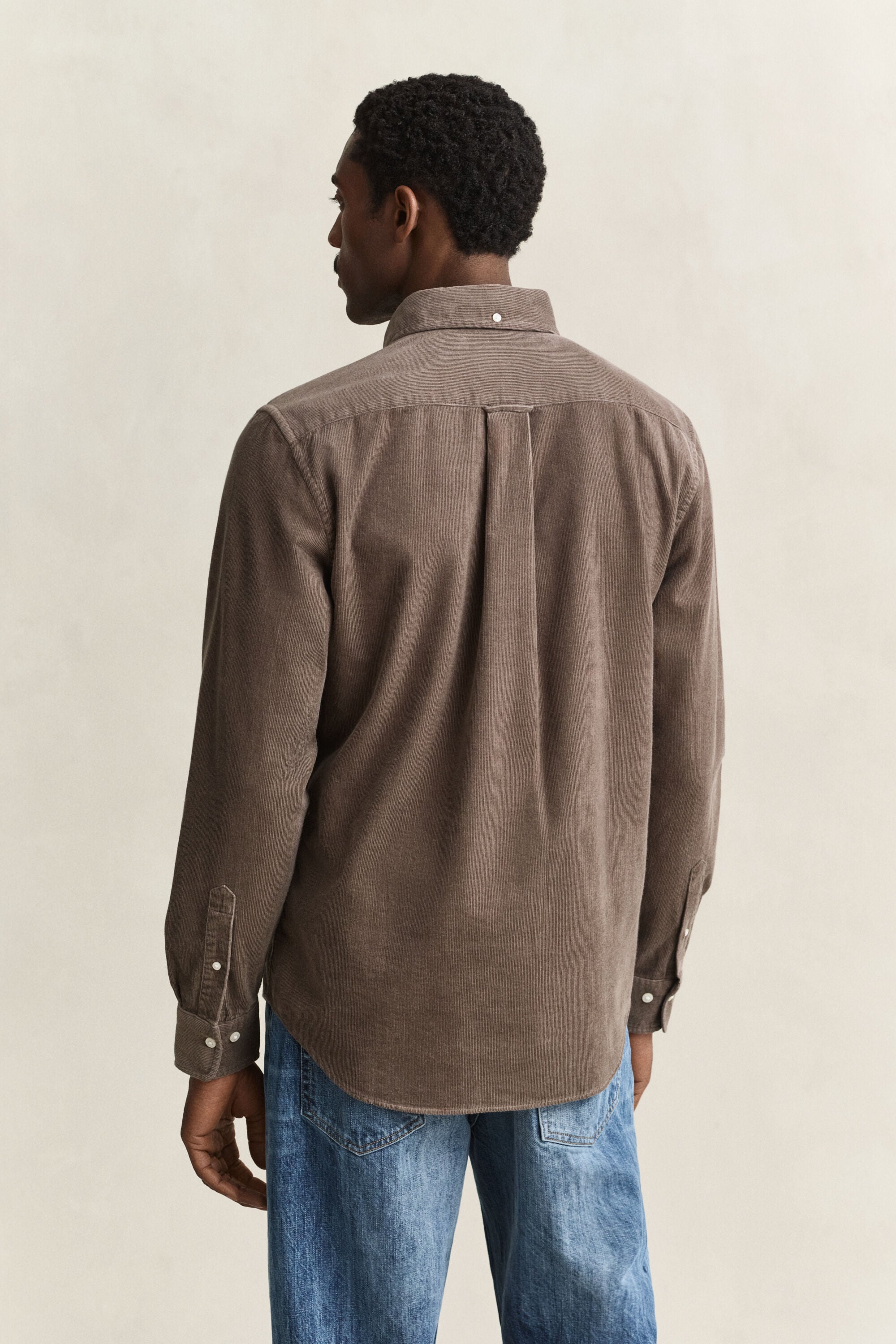 Chemise en velours côtelé