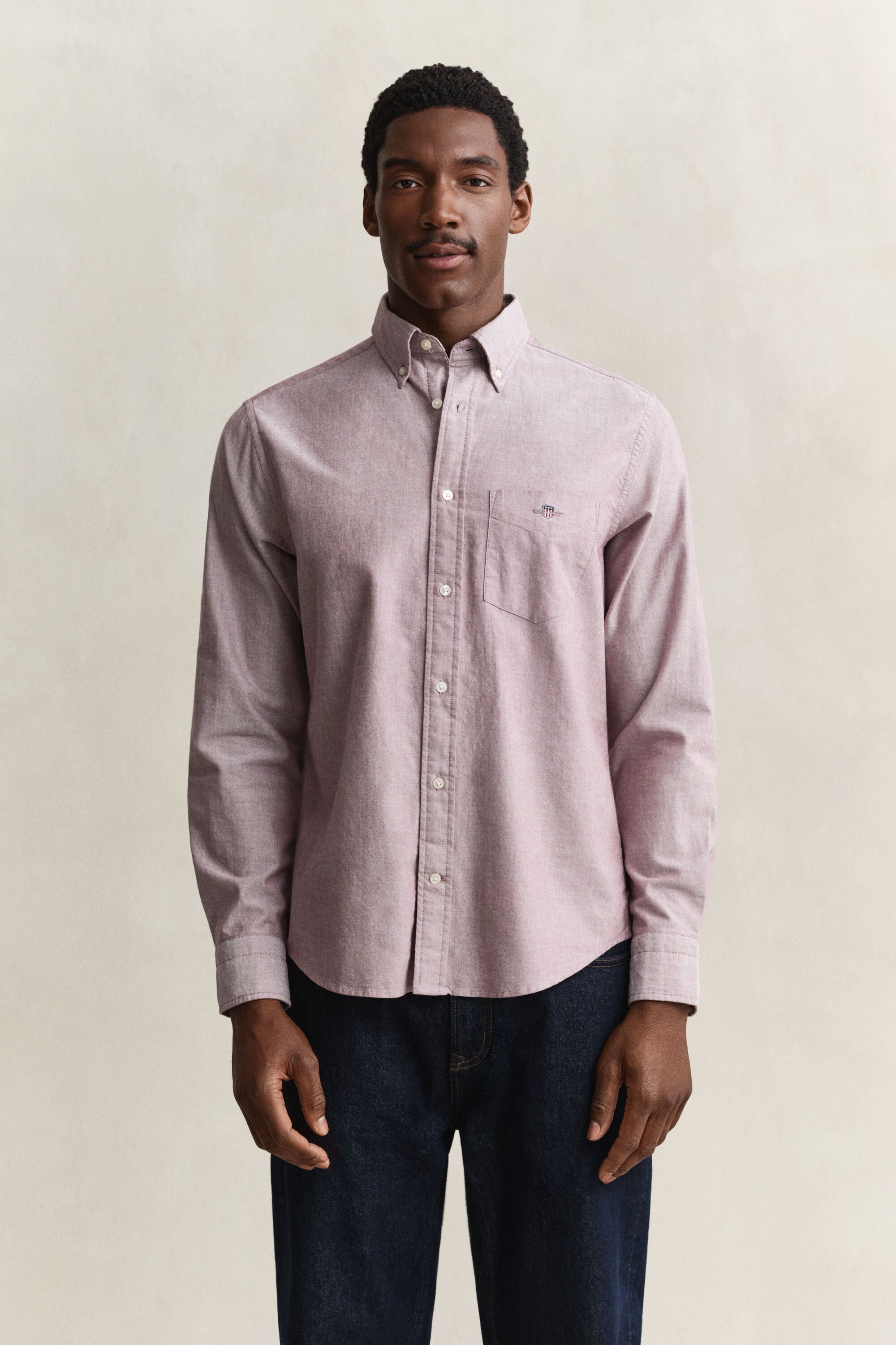 Chemise regular en coton Oxford classique