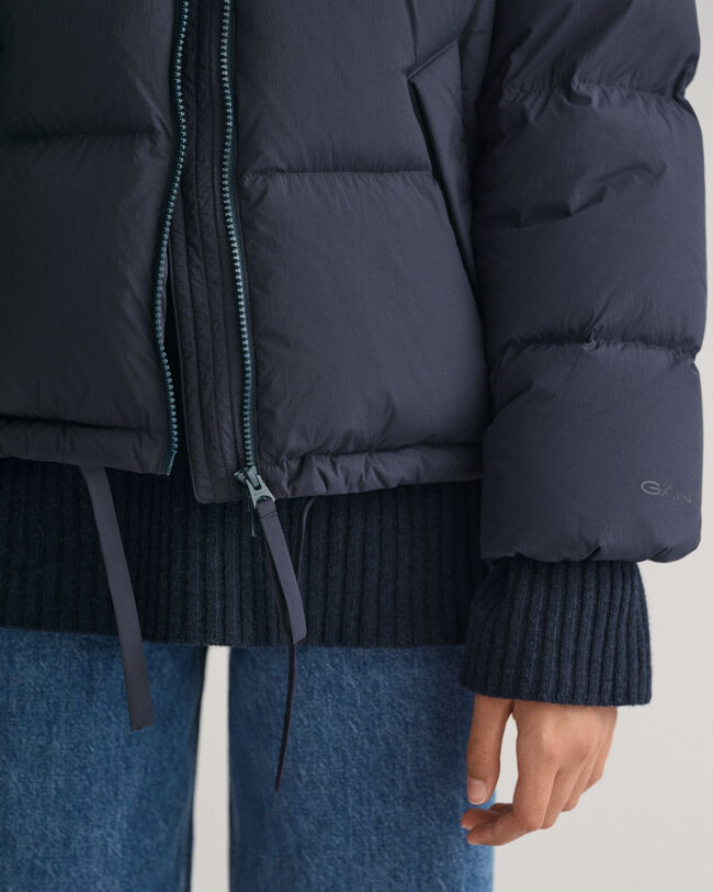 Doudoune courte en duvet