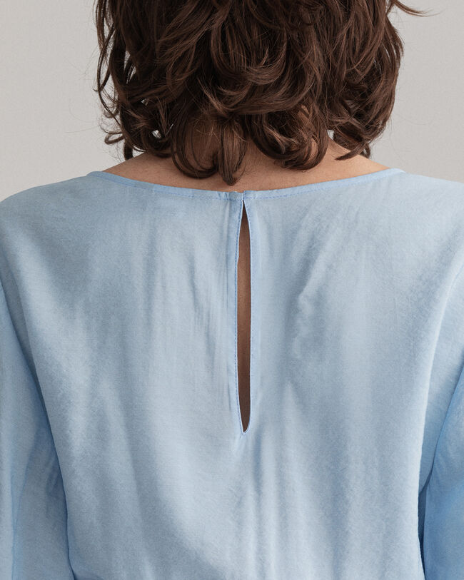 Robe à manches bouffantes Flounce