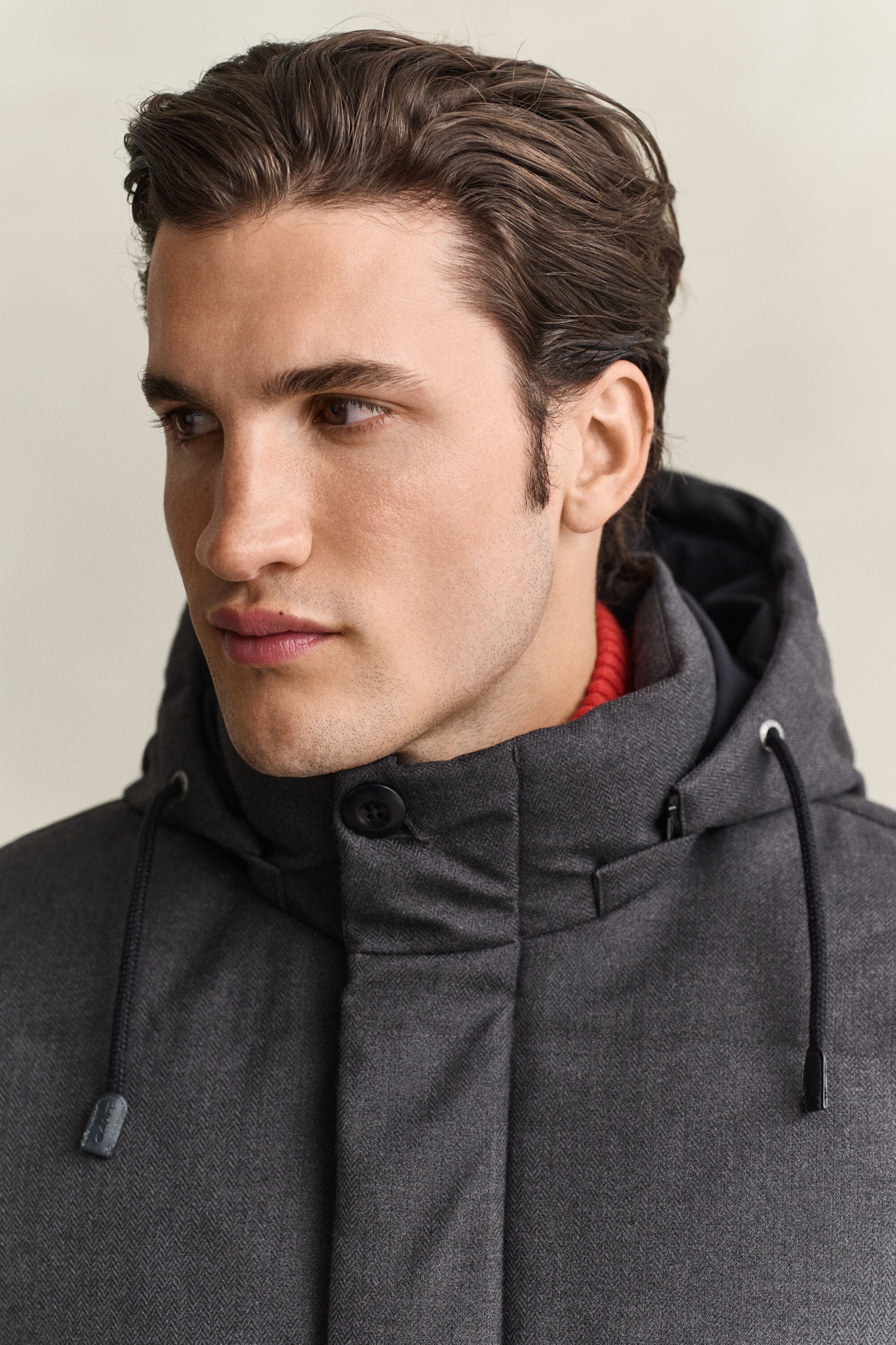 Veste matelassée en flanelle