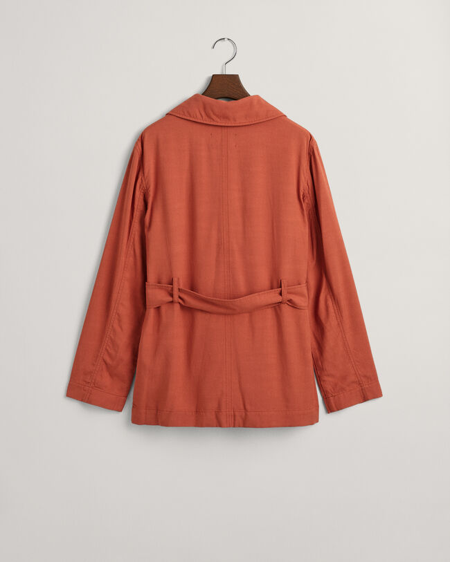 Veste blazer relaxed fit avec ceinture