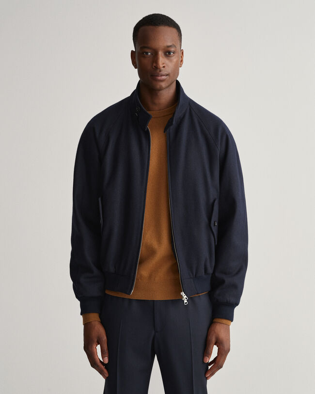 Veste en laine Harrington