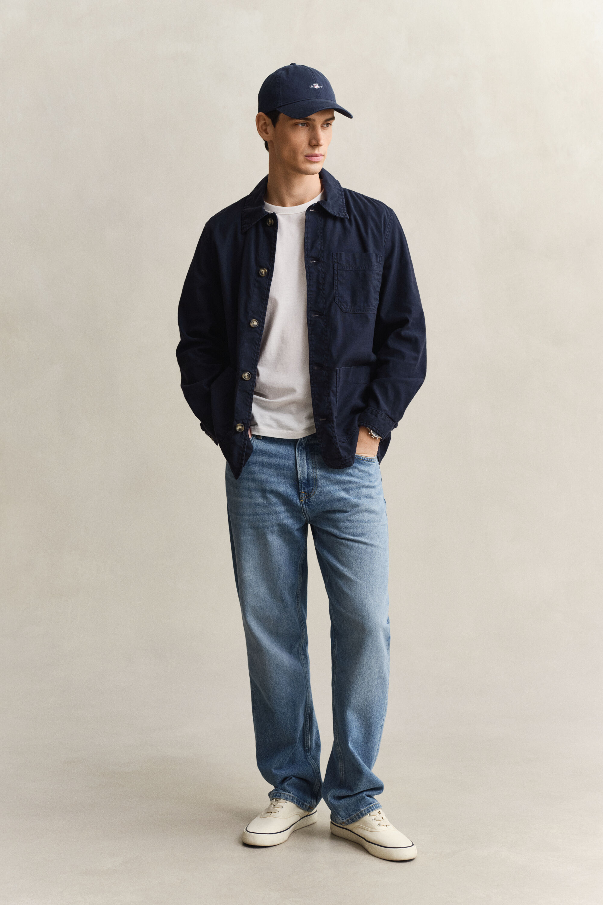 Surchemise en lin mélangé