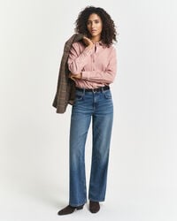 Chemise coupe regular en velours côtelé