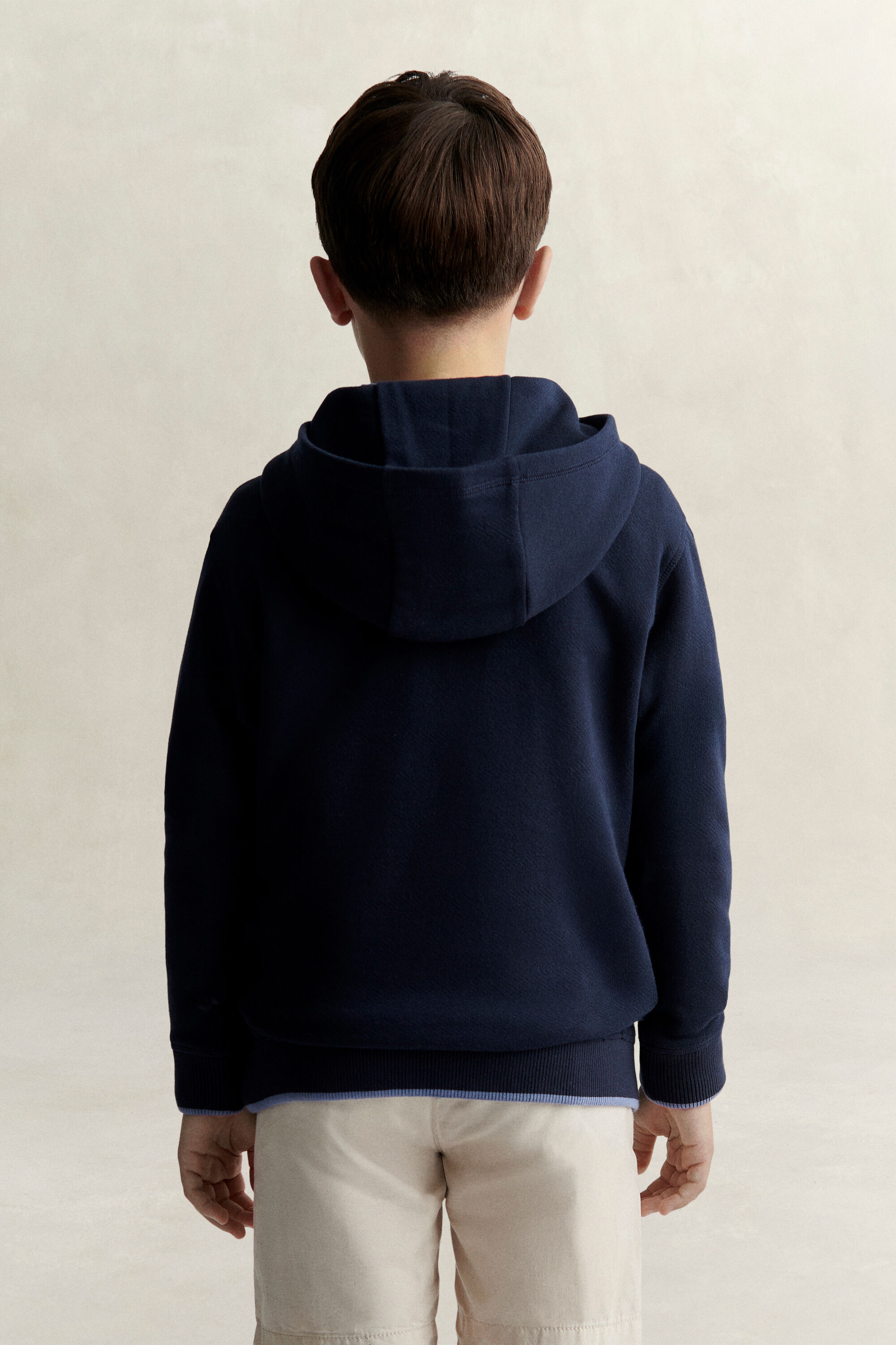 Sweat à capuche style universitaire Ado Garçon