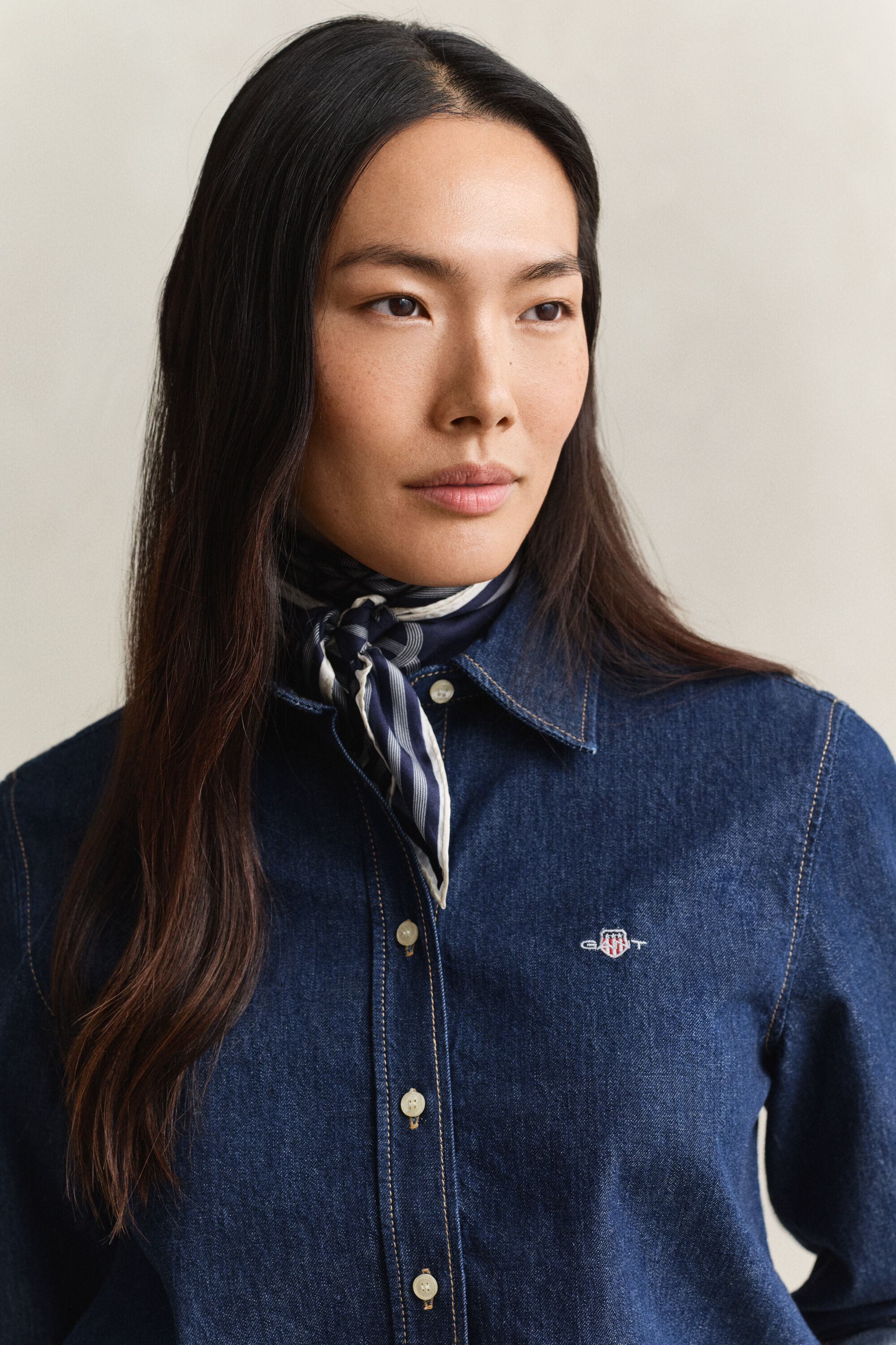 Chemise en denim