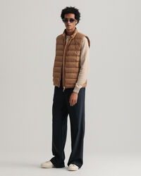 Doudoune sans manches l&eacute;g&egrave;re en duvet