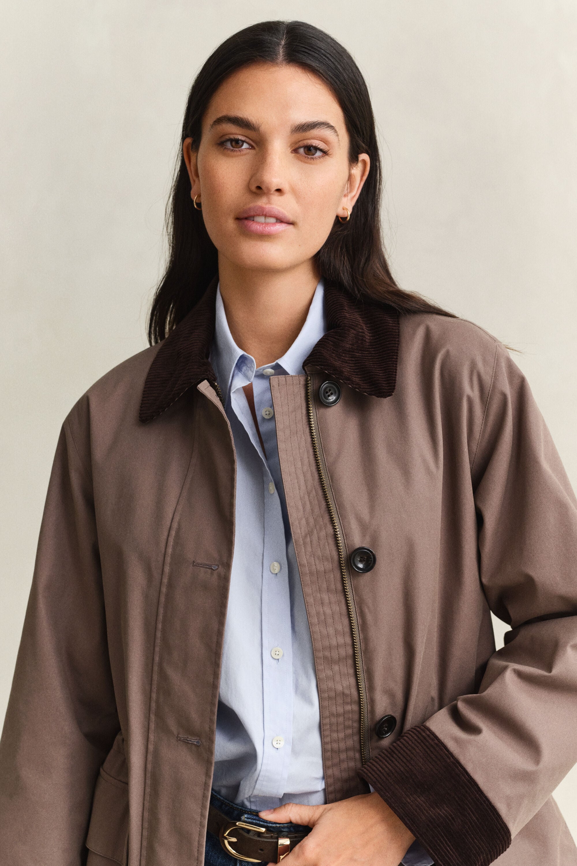 Veste cavalière cirée