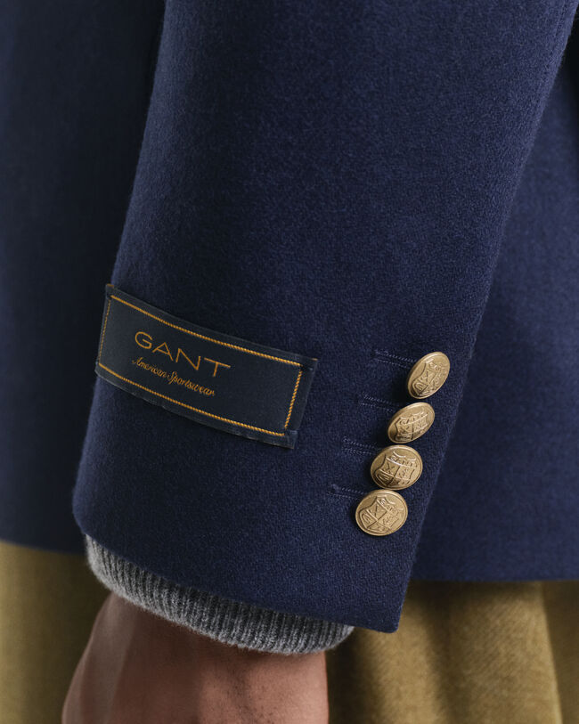 Veste blazer Club slim fit en flanelle de laine