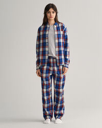 Pantalon de pyjama à carreaux multicolores Teens