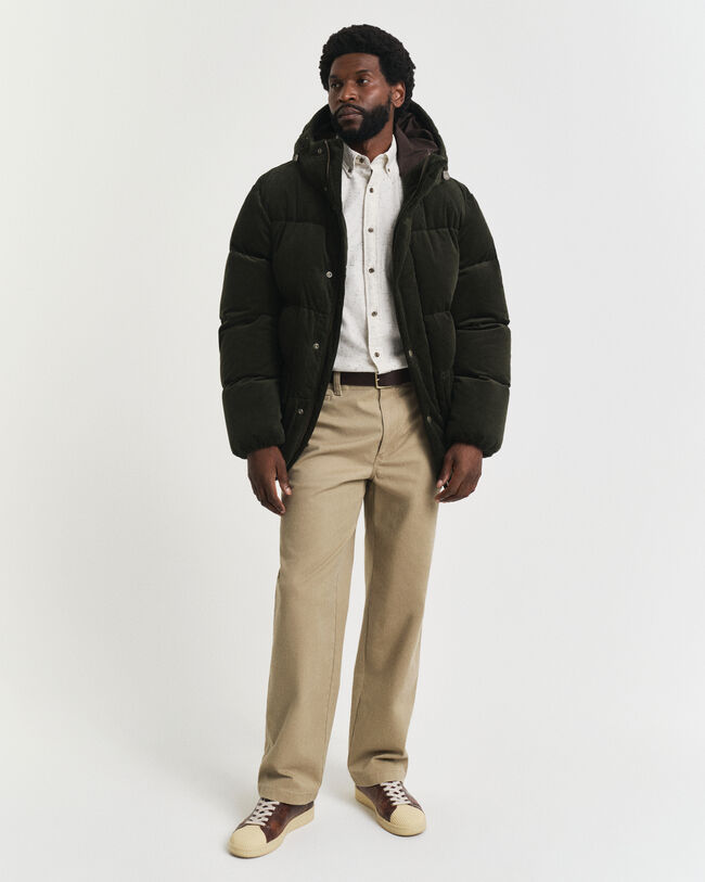 Chemise coupe regular en flanelle mouchetée